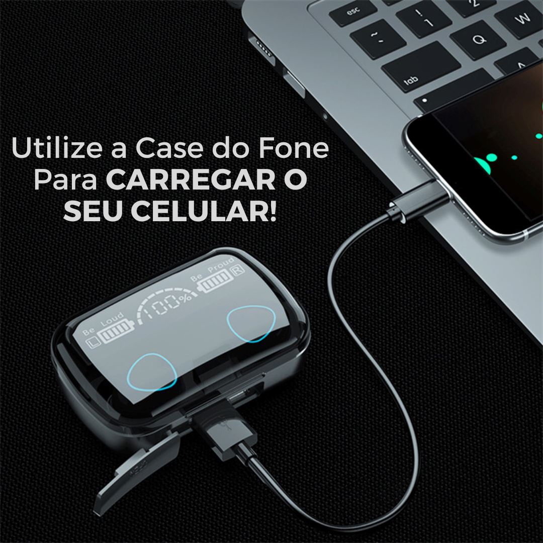 Fone Bluetooth AlphaPod à Prova d’água Pro®