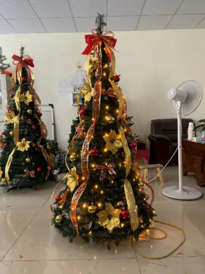 Árvore de Natal Retrátil + Brinde Exclusivo de Black Friday