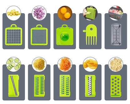 Cortador Descascador e Fatiador de Legumes - Multifuncional Profissional