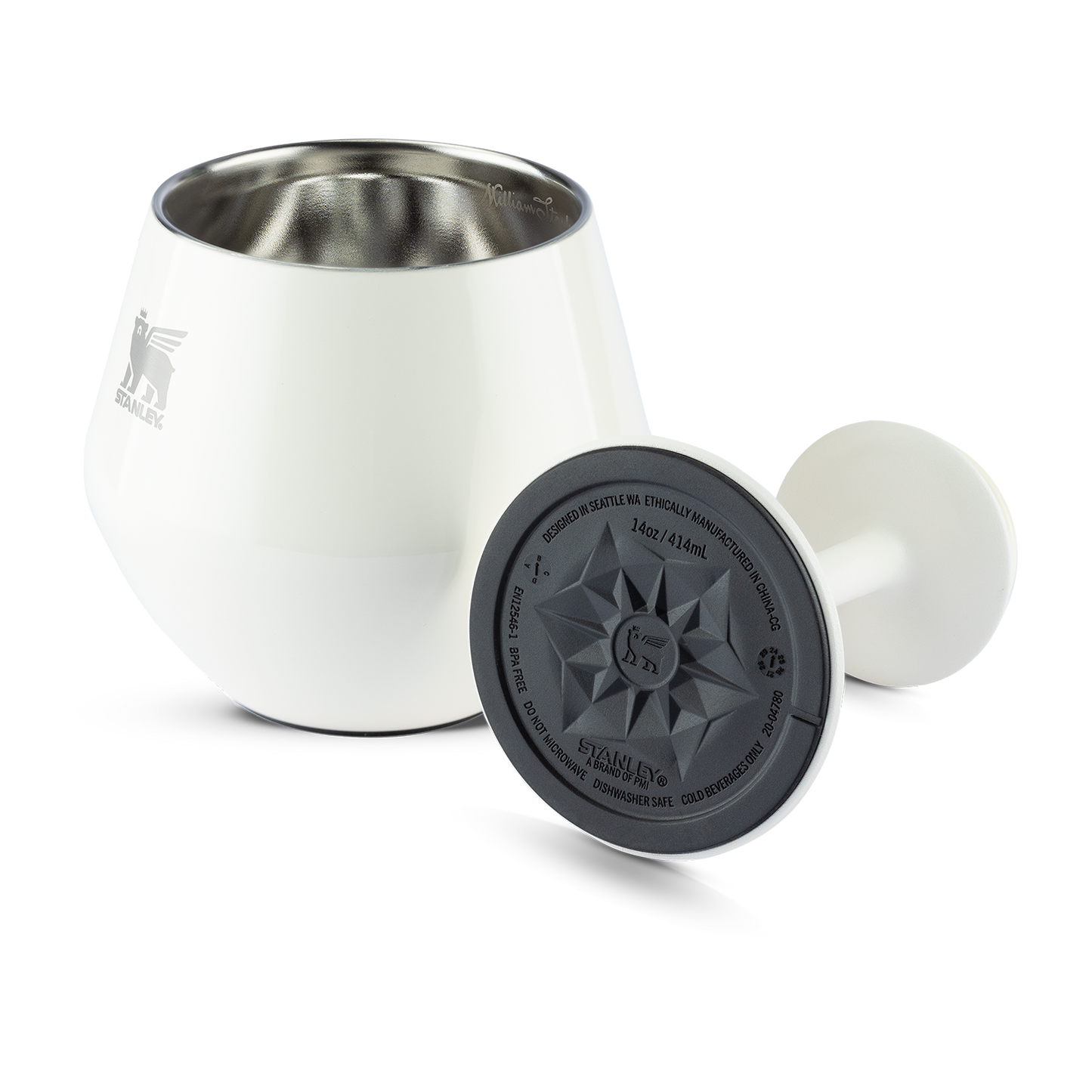 Taça Térmica Cocktail Glass Stanley Cream Gloss | 414ml
