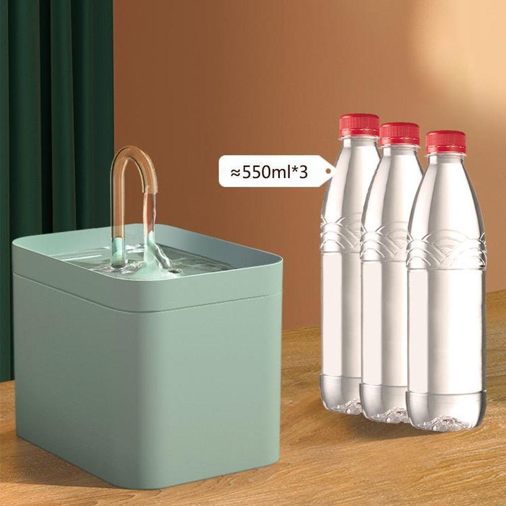 Fonte de Água Interativa para Gatos - Fonte Elétrica para Pets