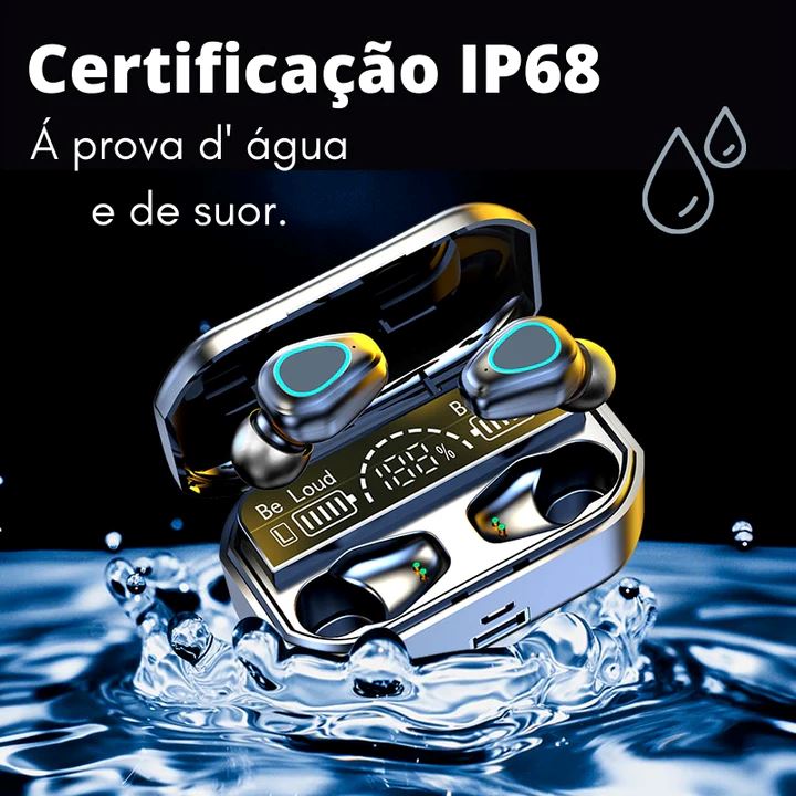 Fone Bluetooth AlphaPod à Prova d’água Pro®